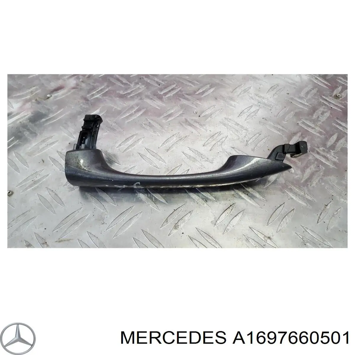 Купити A1697660501 Mercedes Ручка передньої двері зовнішня ліва