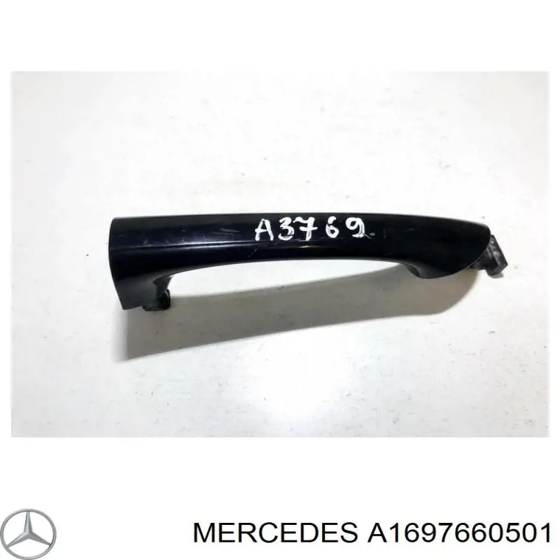 Ручка передньої двері зовнішня ліва A1697660501 Mercedes