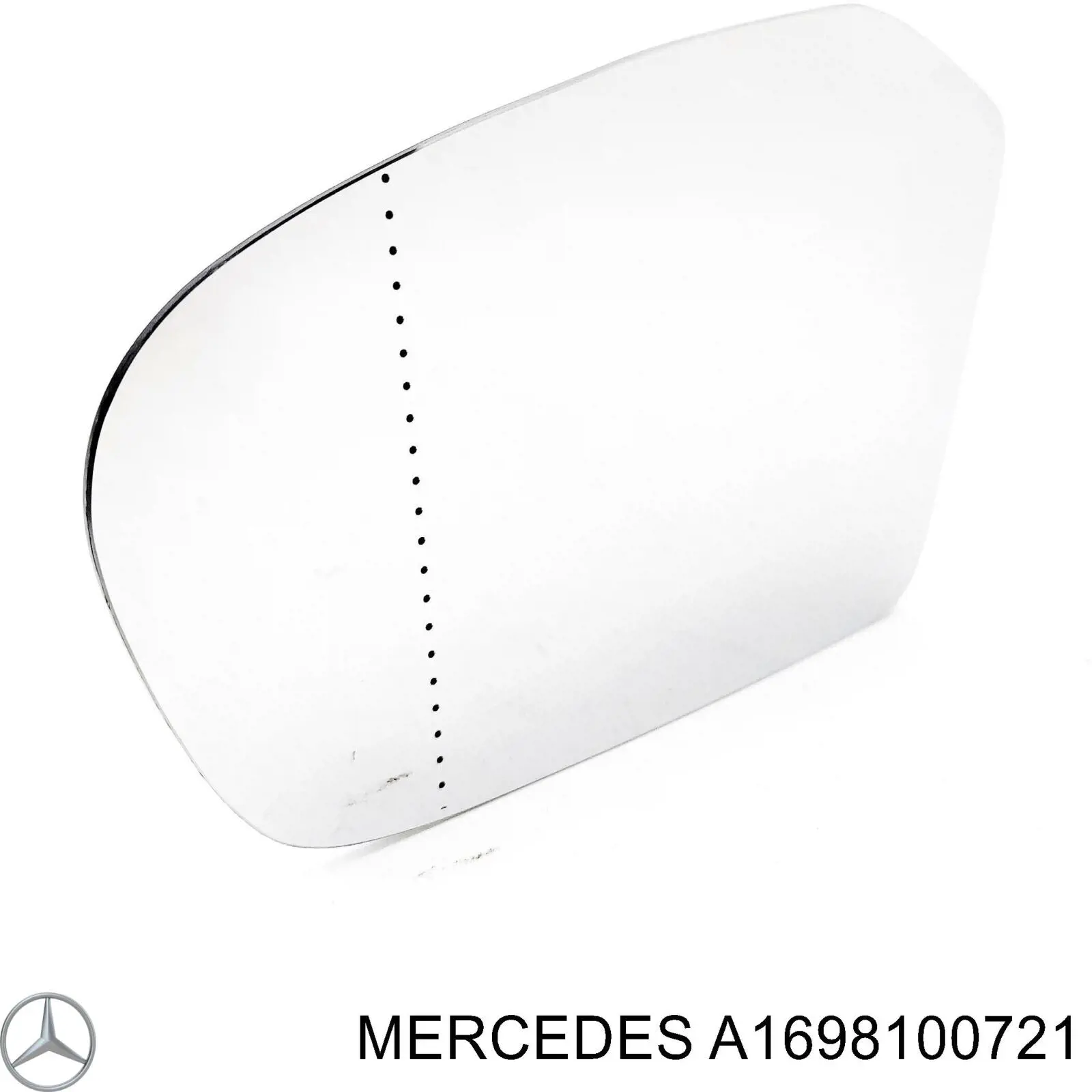 Скло дзеркала заднього виду, лівого Mercedes A1698100721 ціна, від 9.55 USD