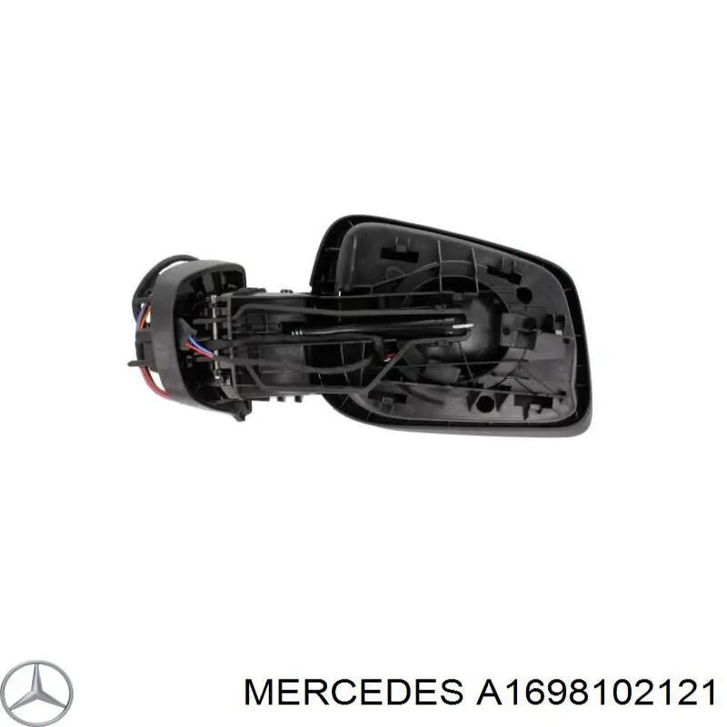 A1698102121 Mercedes дзеркальний елемент дзеркала заднього виду, лівого