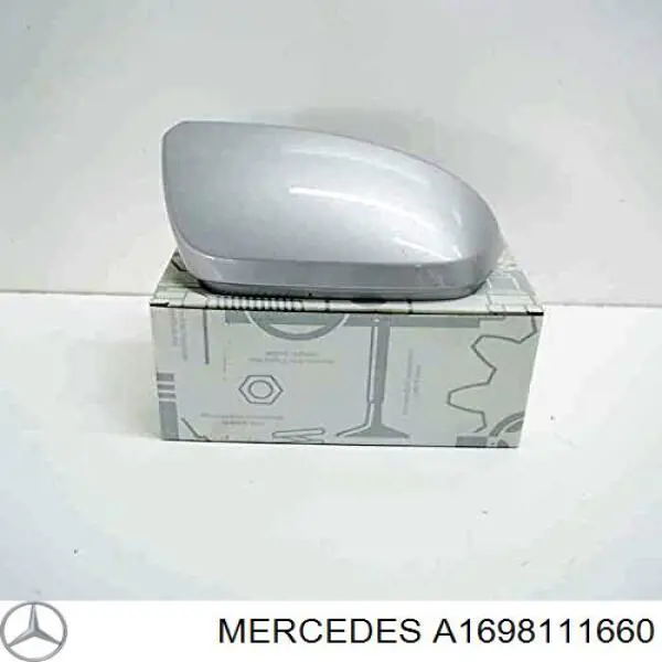 Купити A1698111660 Mercedes Накладка/кришка дзеркала заднього виду, права