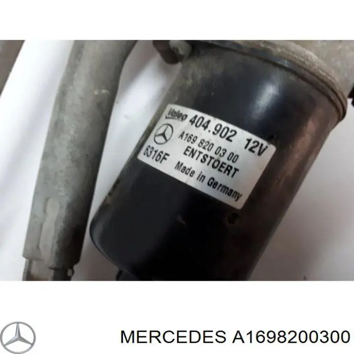 Трапеція двірників Mercedes A1698200300
