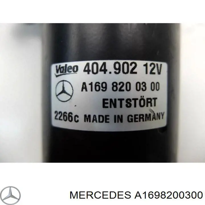 Трапеція двірників A1698200300 Mercedes
