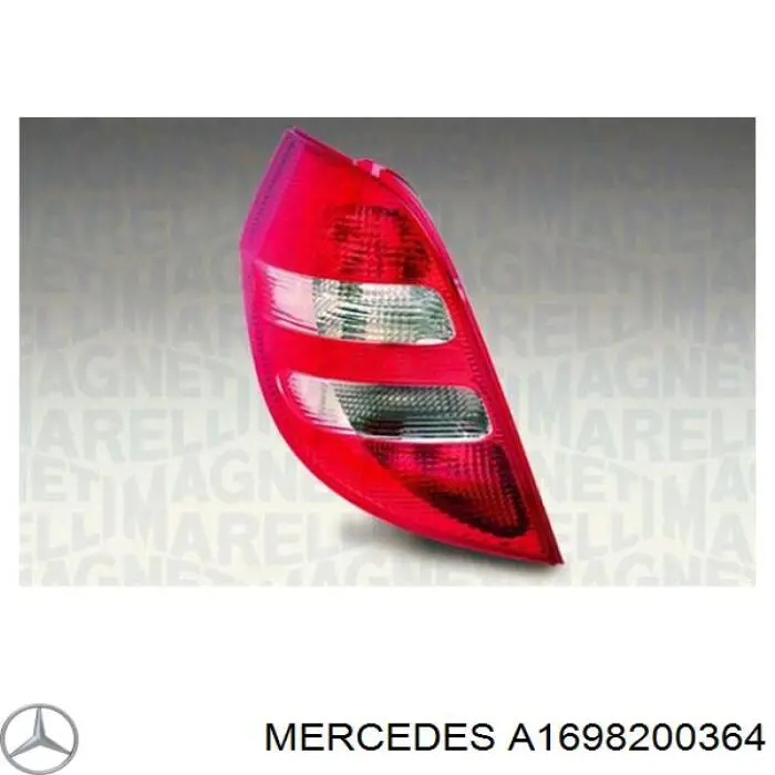 Купити A1698200364 Mercedes Лівий стоп