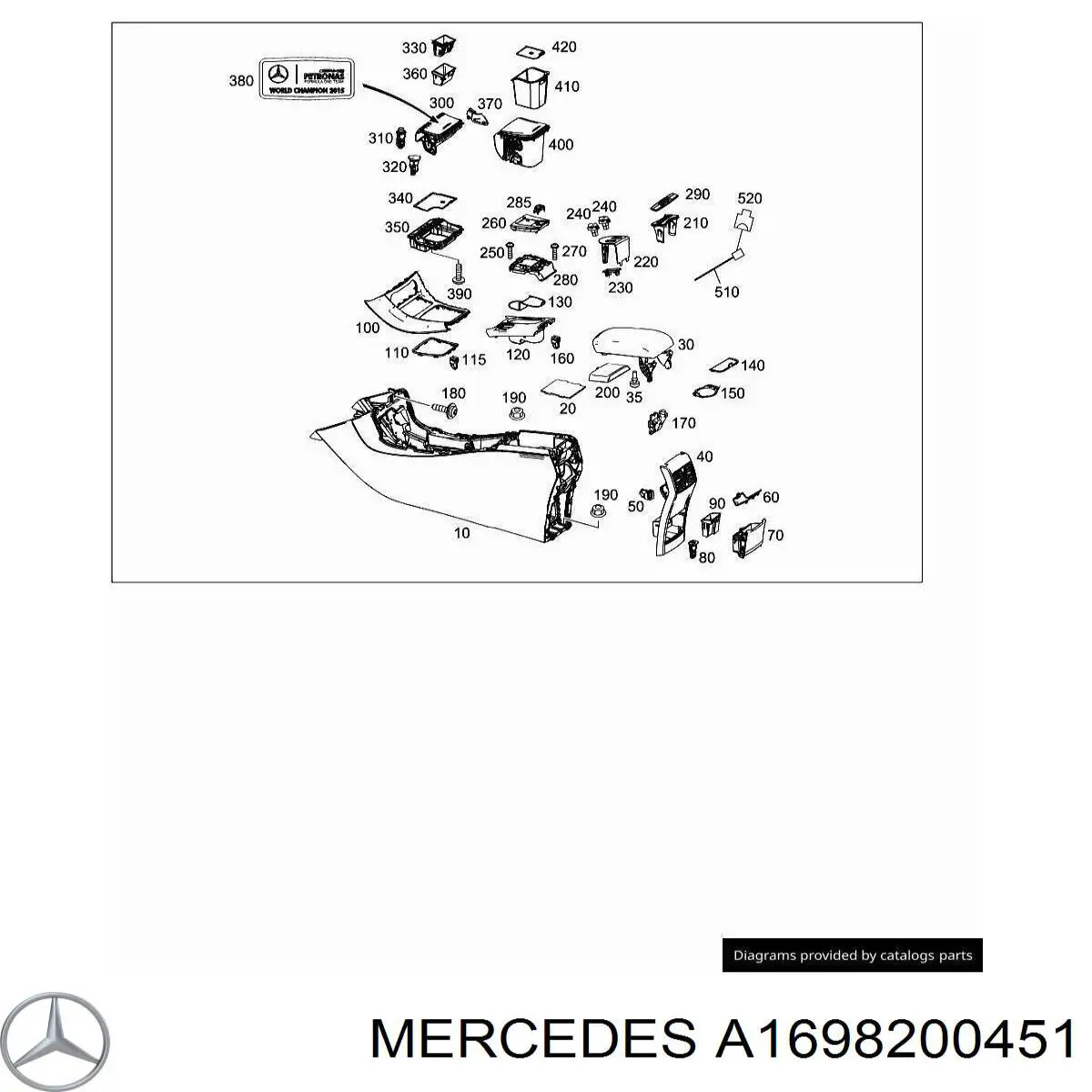  A1698200451 Mercedes