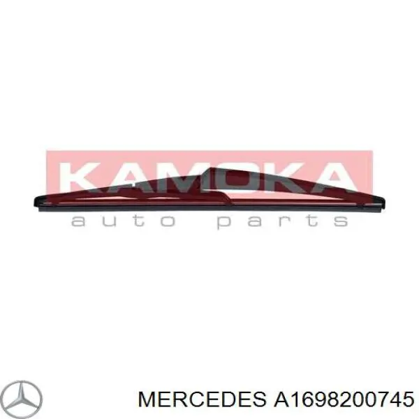 Щітка склоочисника заднього скла Mercedes A1698200745 ціна, від 9.71 USD