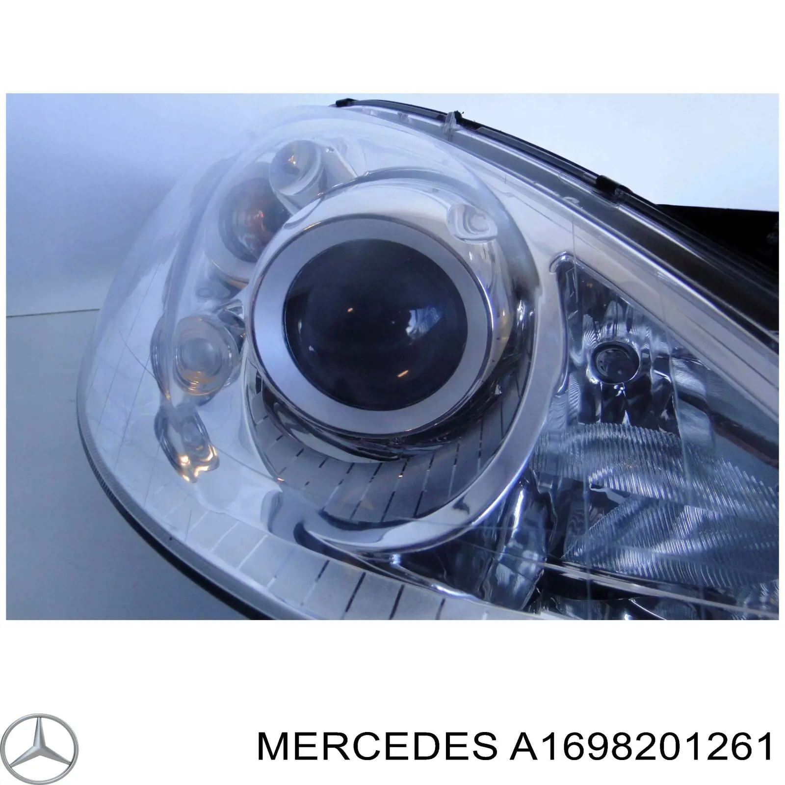 Купити A1698201261 Mercedes Права блок фара