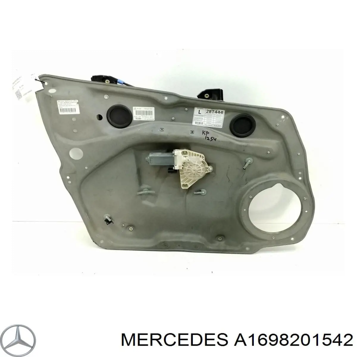 Мотор стеклоподъемника двери передней, левой MERCEDES A1698201542