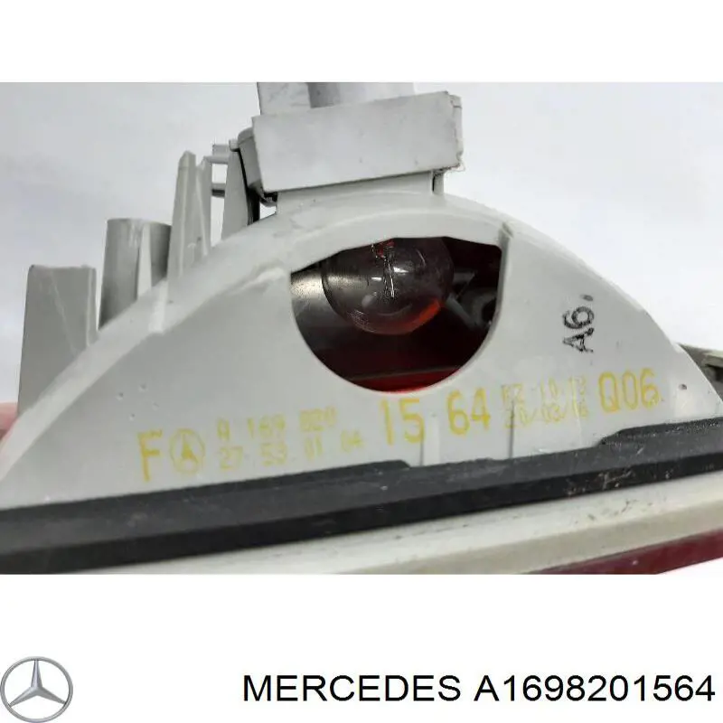 Купити A1698201564 Mercedes Ліхтар задній лівий, внутрішній
