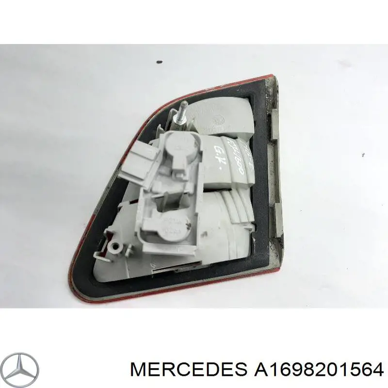 Ліхтар задній лівий, внутрішній A1698201564 Mercedes