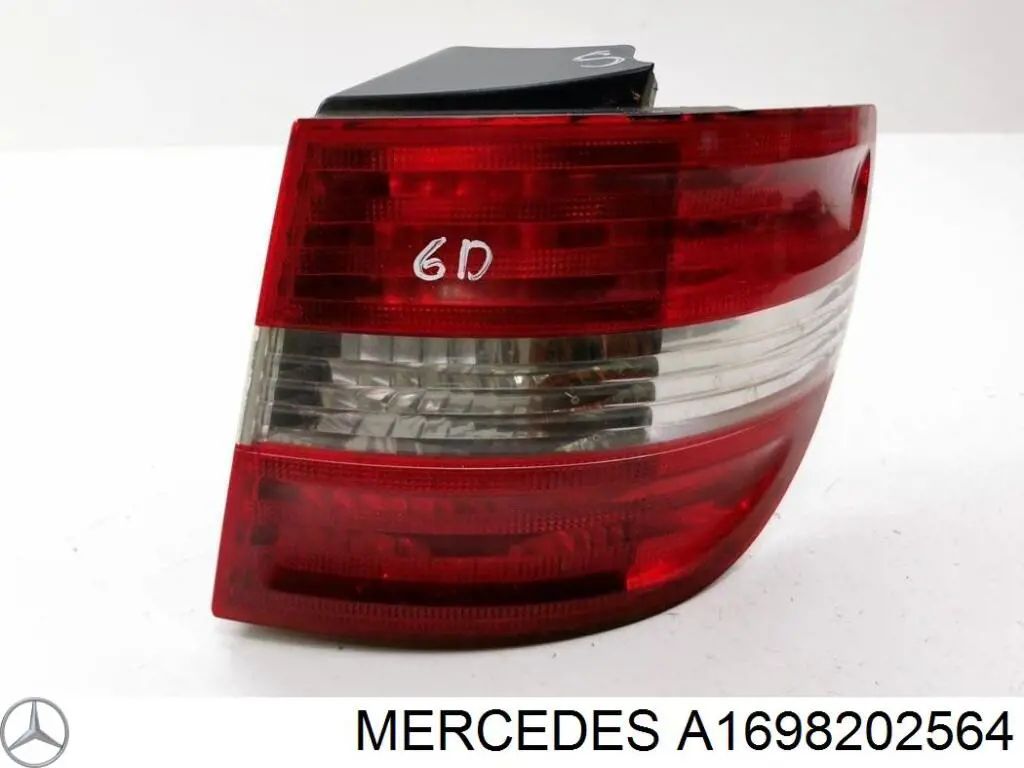 Ліхтар задній лівий, зовнішній A1698202564 Mercedes
