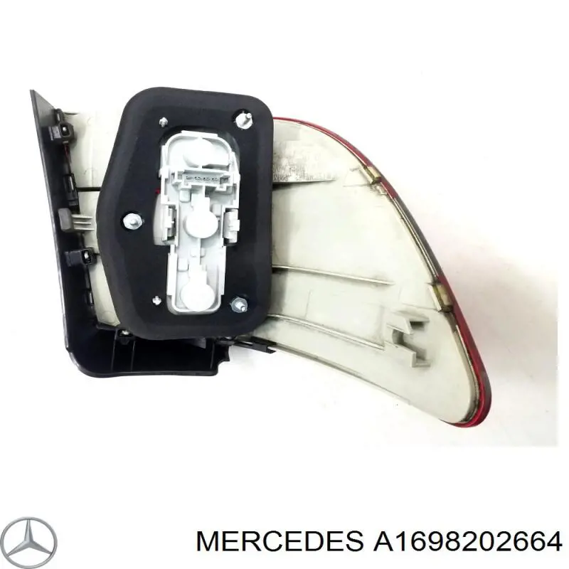 A1698202664 Mercedes ліхтар задній правий, зовнішній