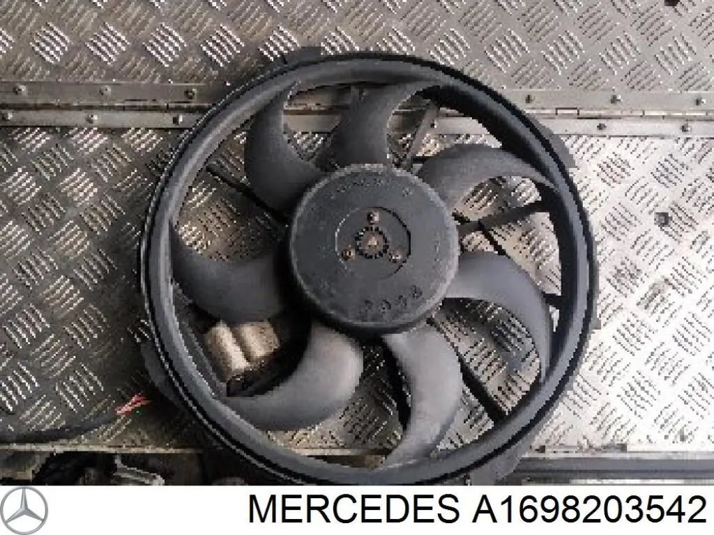 A1698203542 Mercedes Електровентилятор радіатора