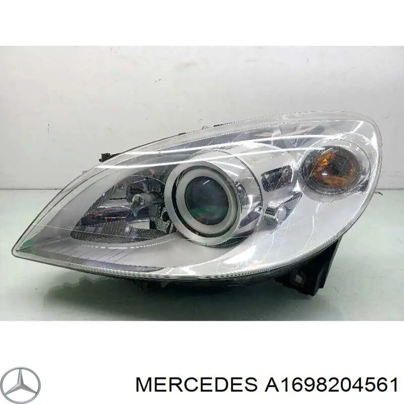 Основна фара в зборі ліва Mercedes A1698204561 ціна, від 316.69 USD