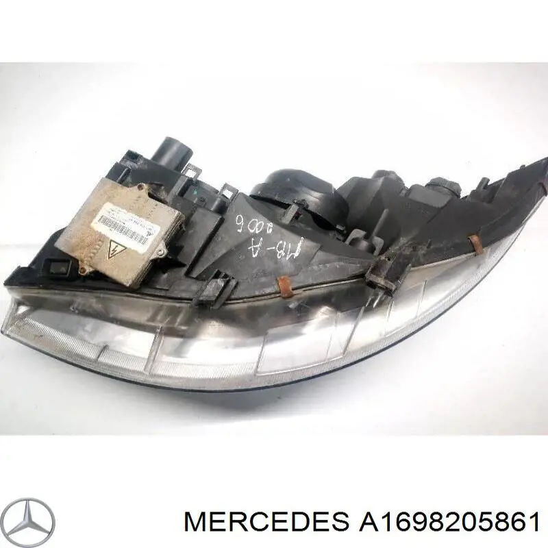 A1698205861 Mercedes фара права