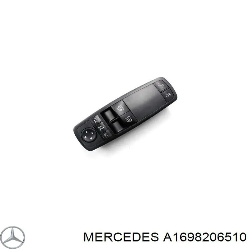A1698206510 Mercedes Кнопки переднього лівого склопід'ємника