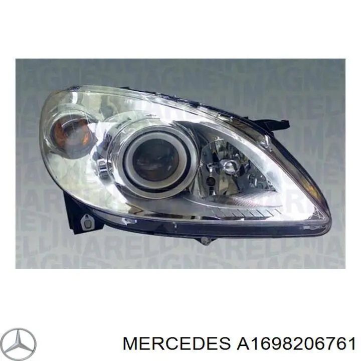 A1698206761 Mercedes Фара дальнього світла в зборі