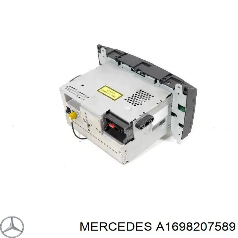 Магнітола (радіо AM/FM) Mercedes A1698207589 ціна, від 44.34 USD