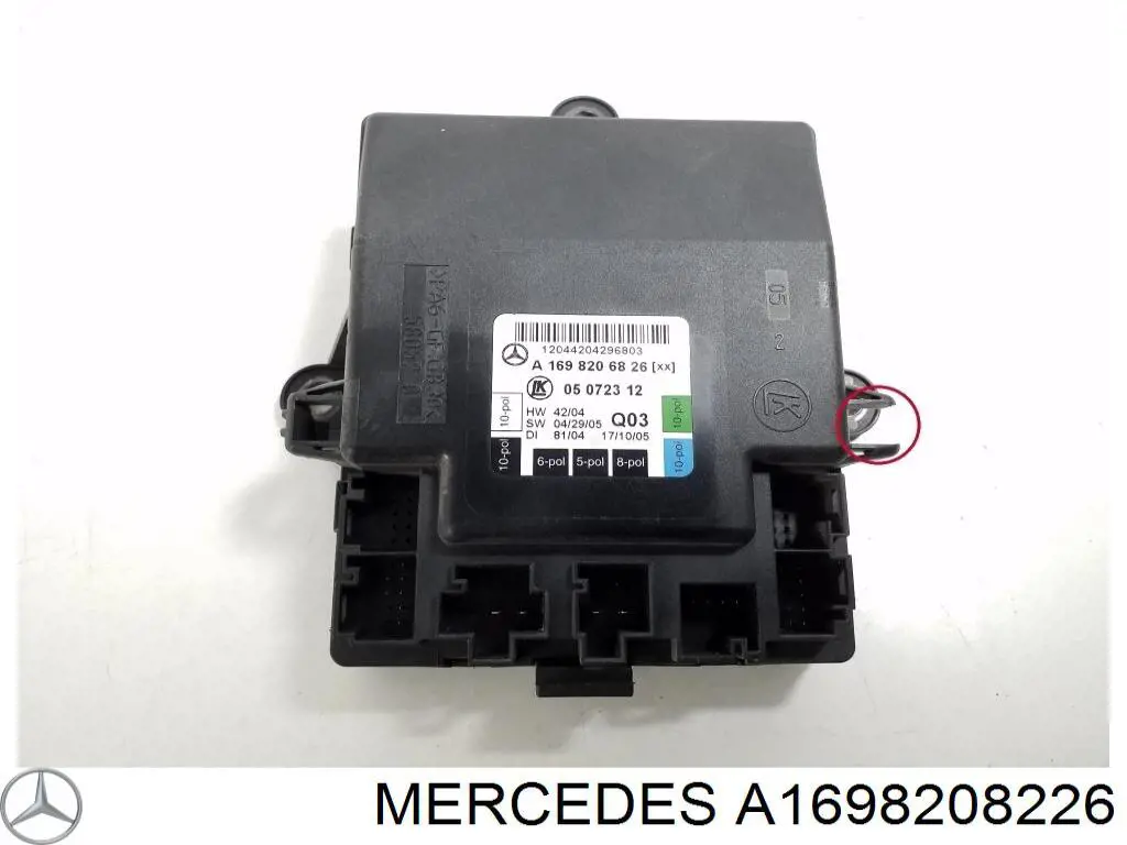 Купити A1698208226 Mercedes Механізм склопідіймача двері передньої, правої