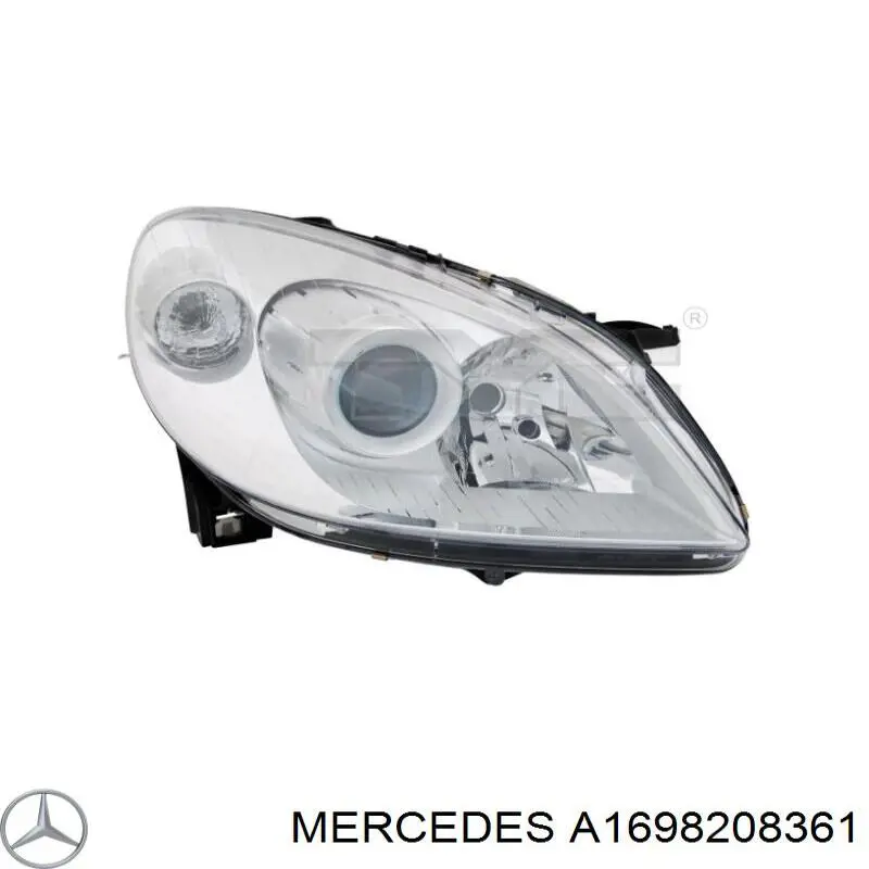 Фари Mercedes A1698208361 ціна, від 316.67 USD