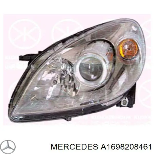 A1698208461 Mercedes Основна фара - вставка