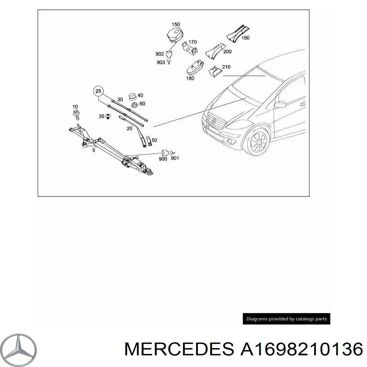 A1698210136 Mercedes 