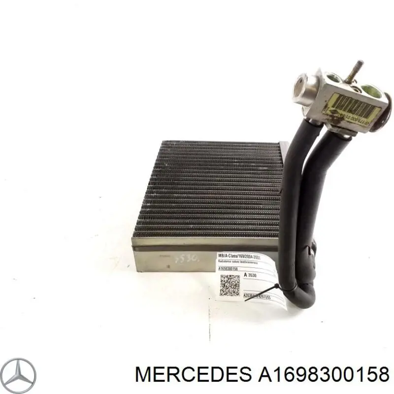 Випаровувач кондиціонера Mercedes A1698300158 ціна, від 93.56 USD