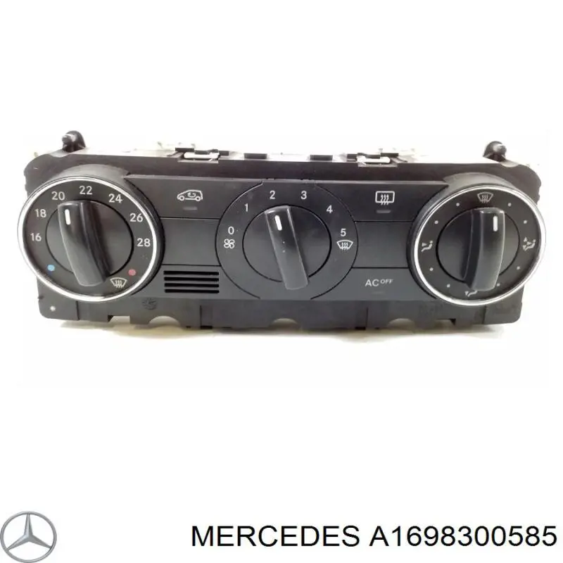 Регулятор вентилятора обігрівача Mercedes A1698300585 ціна, від 27.87 USD