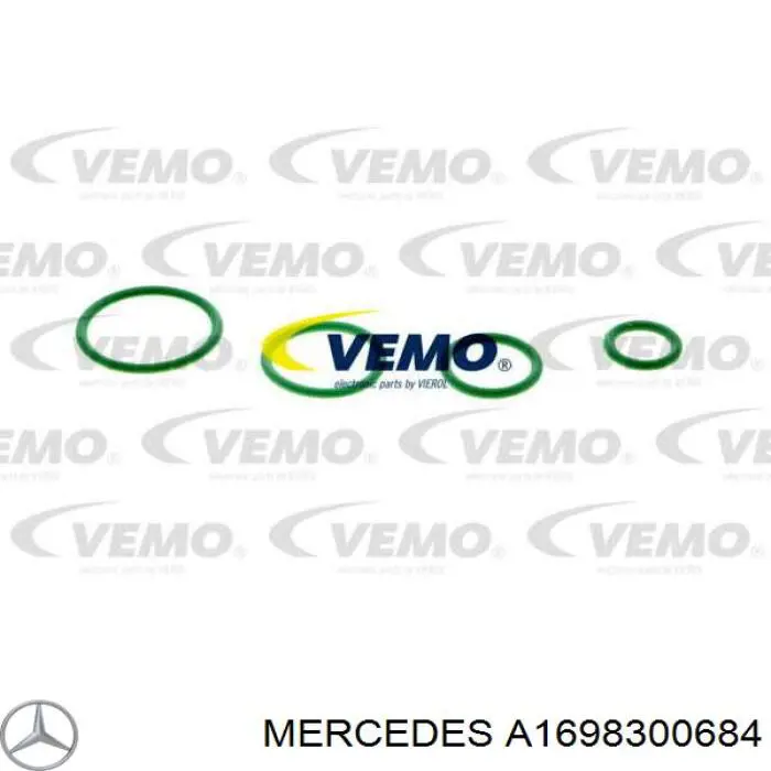 Клапан TRV, кондиціонера A1698300384 Mercedes
