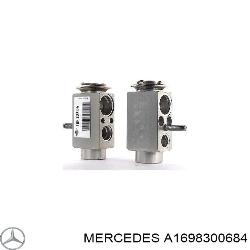 A1698300384 Mercedes Клапан TRV, кондиціонера