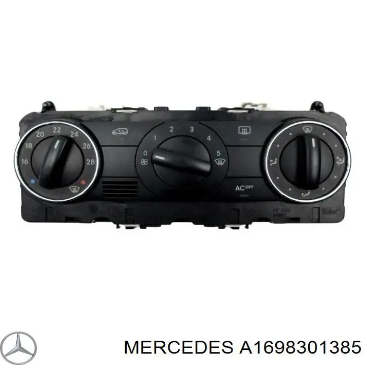 Купити A1698301385 Mercedes Блок управління пічкою