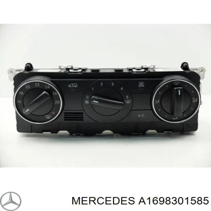 Купити A1698301585 Mercedes Блок управління пічкою