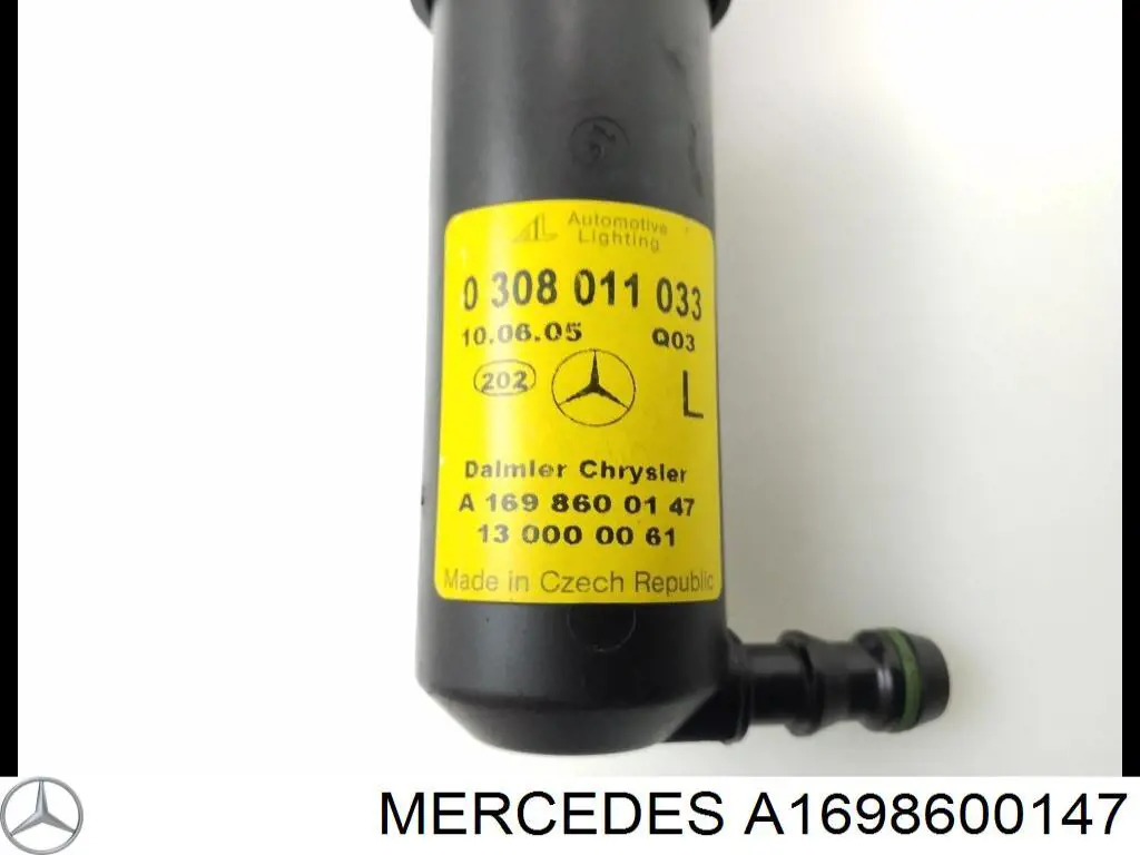 Купити A1698600147 Mercedes Форсунка омивача фари передньої, лівою