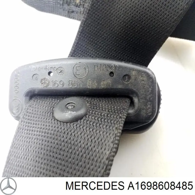 Пасок безпеки передній правий Mercedes A1698608485 ціна, від 28.57 USD
