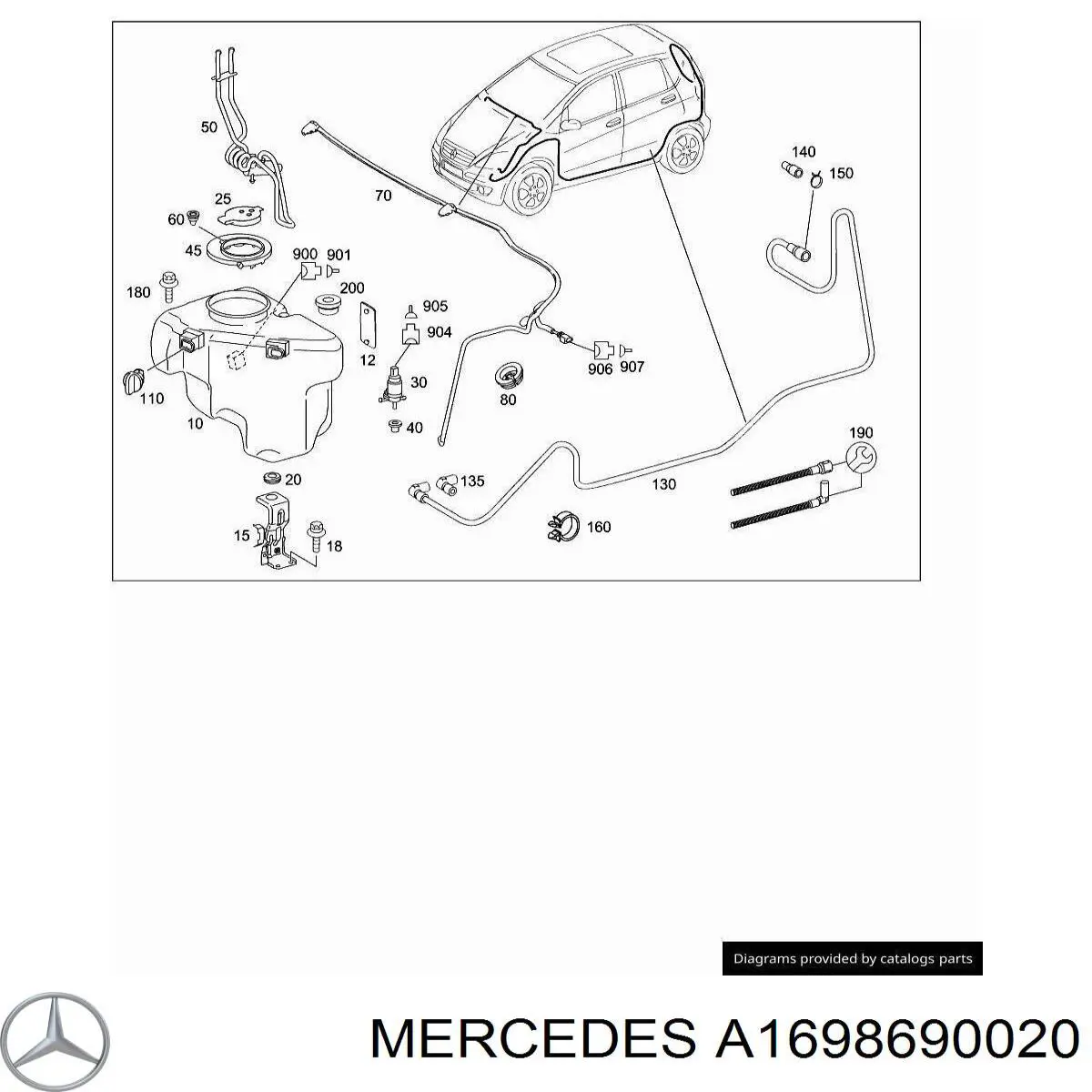  A1698690020 Mercedes