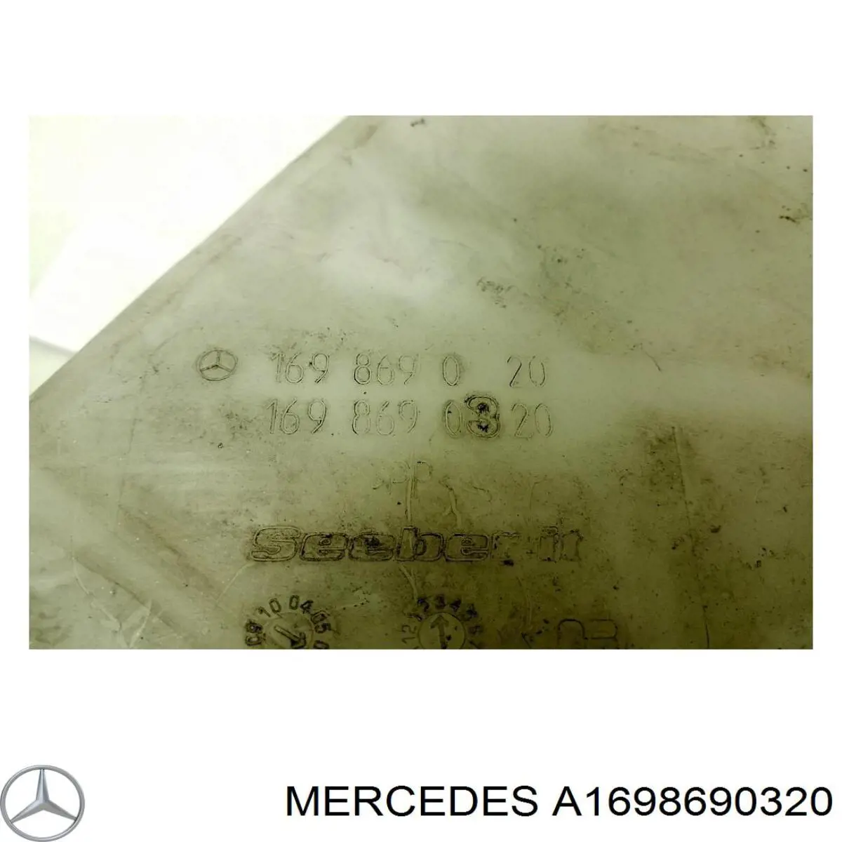 Бачок омивача лобового скла Mercedes A1698690320 ціна, від 14.03 USD