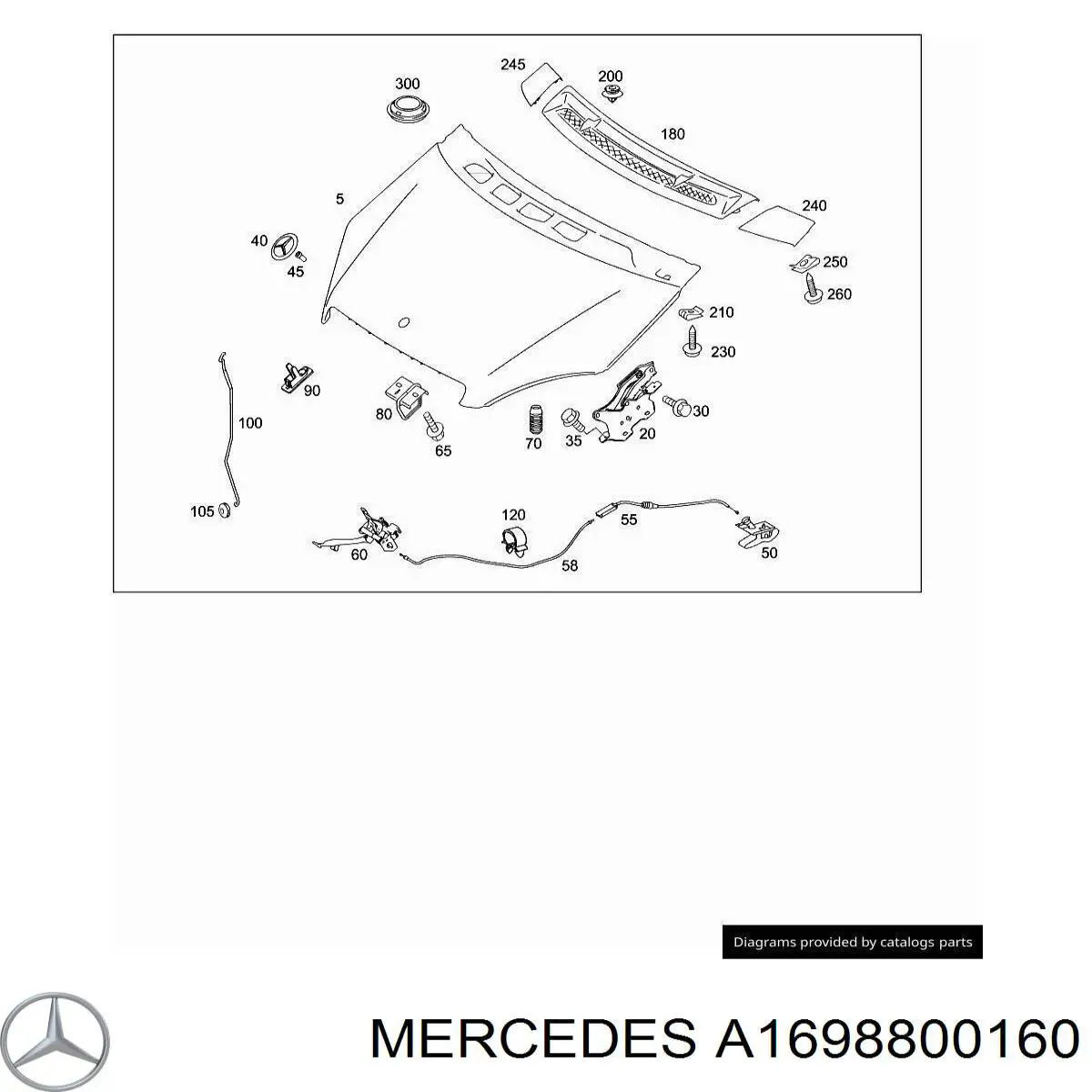 A1698800160 Mercedes 