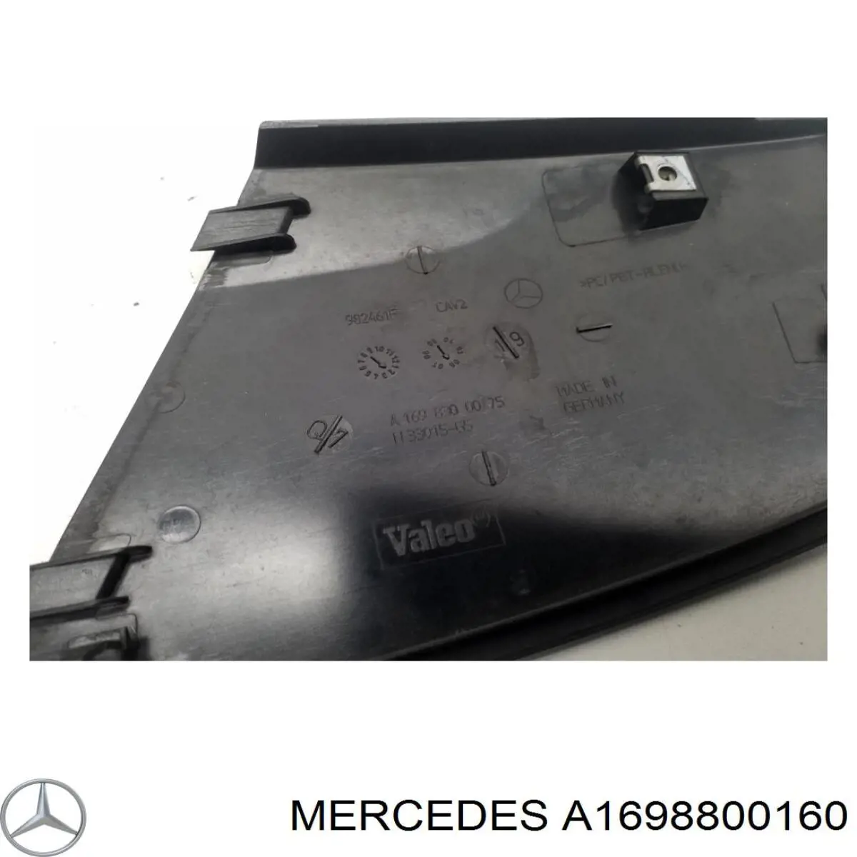 Купити A1698800160 Mercedes Замок капота