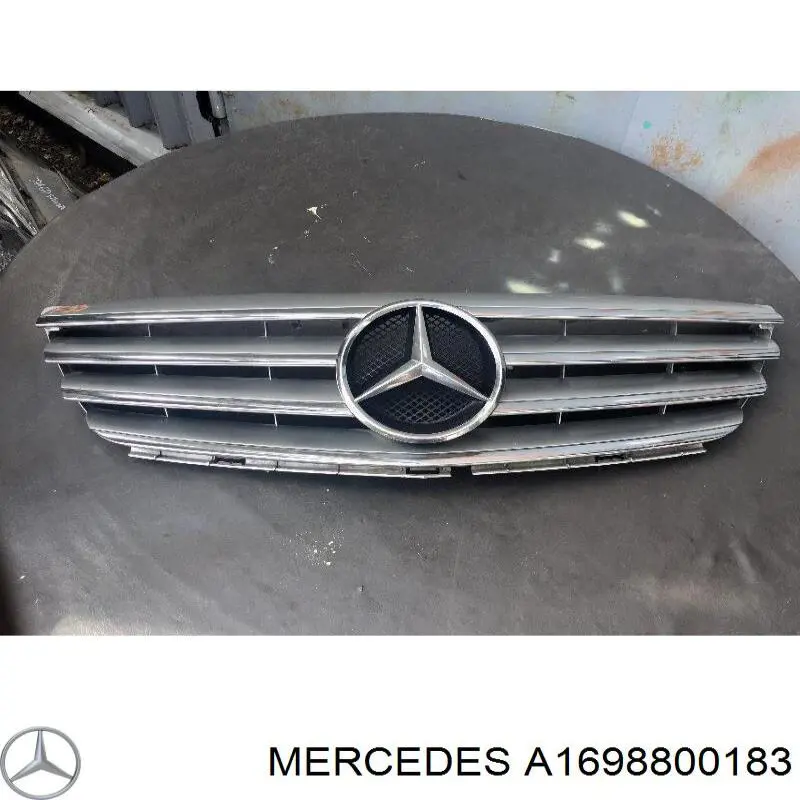 Купити A1698800183 Mercedes Захисна решітка радіатора