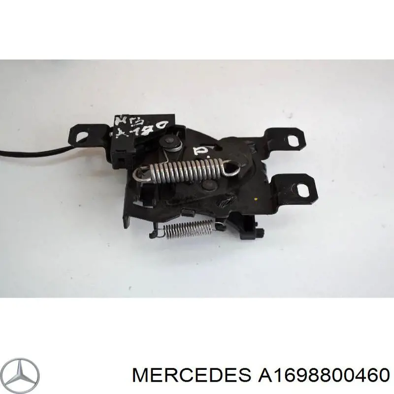 A1698800060 Mercedes Запор капота (замок і привід замка капота)