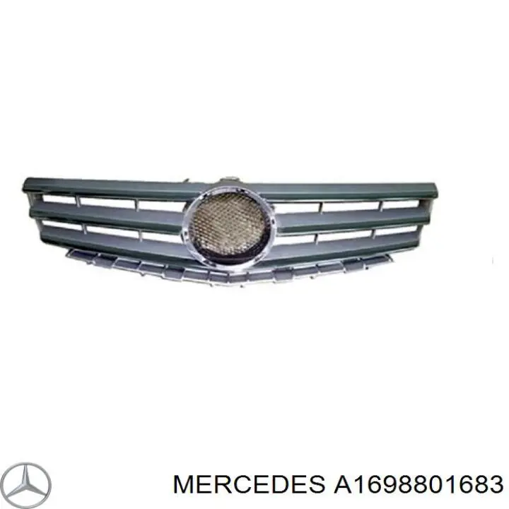A1698801683 Mercedes Решітка радіатора
