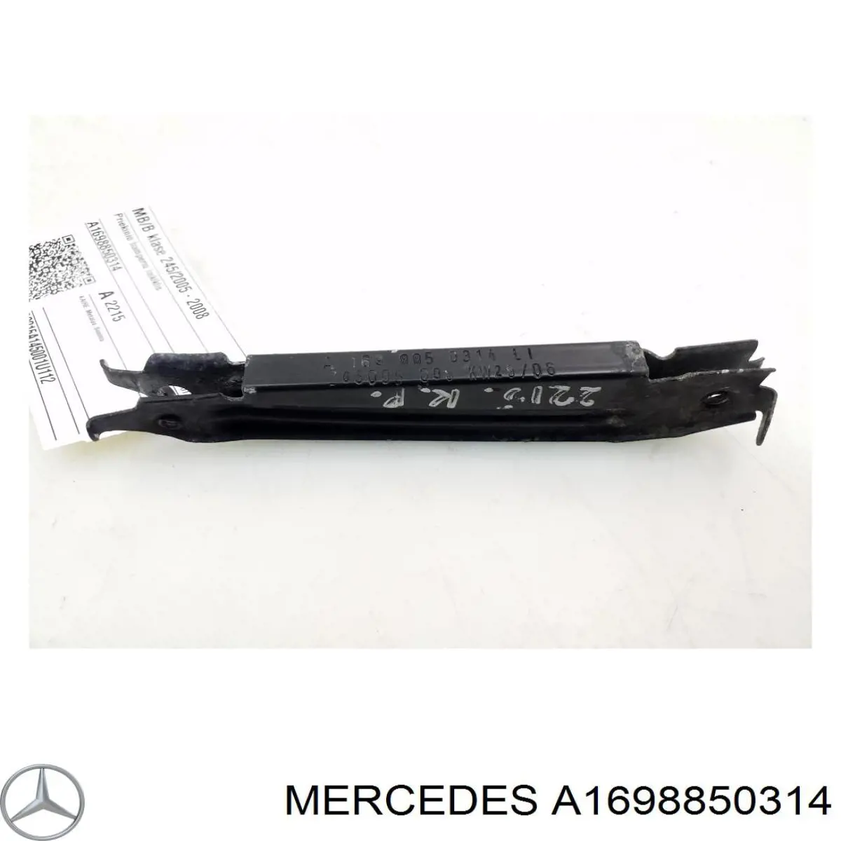 Кронштейн кріплення крила переднього лівого, передній Mercedes A1698850314 ціна, від 15.20 USD
