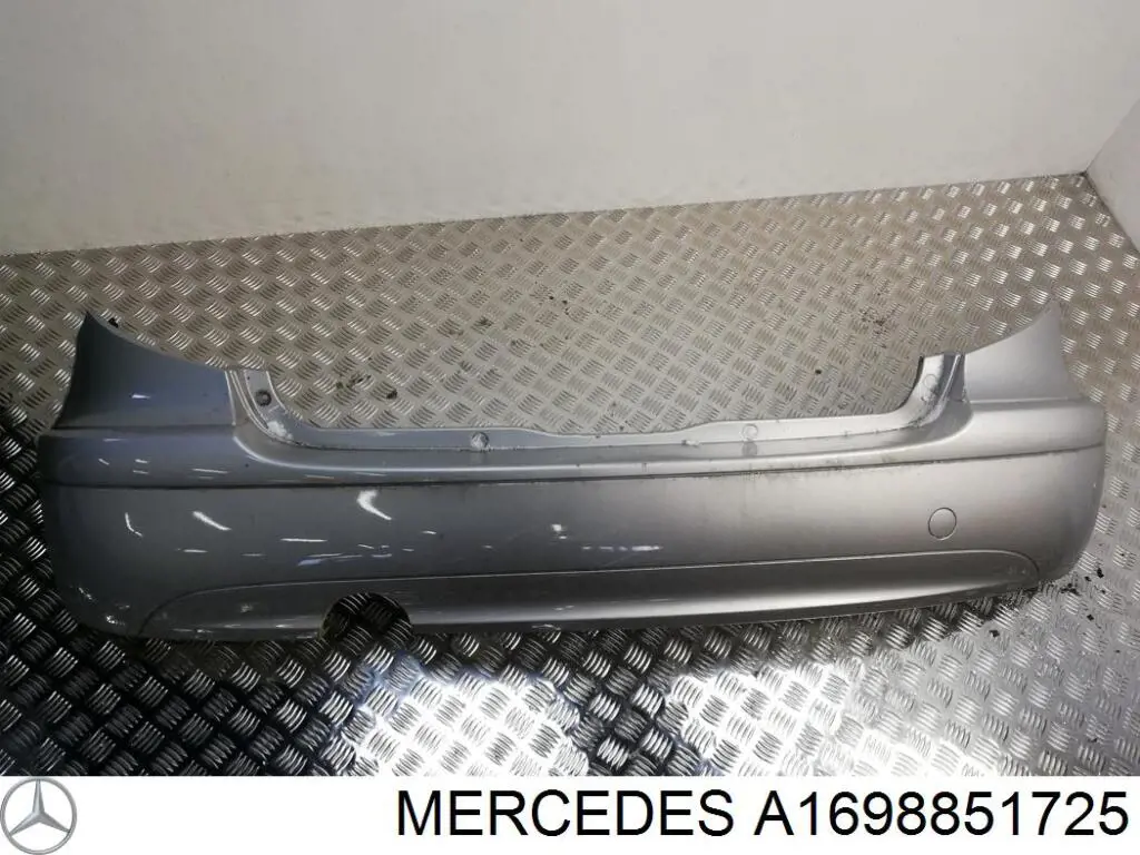 Бампер задній на Mercedes A (W169)