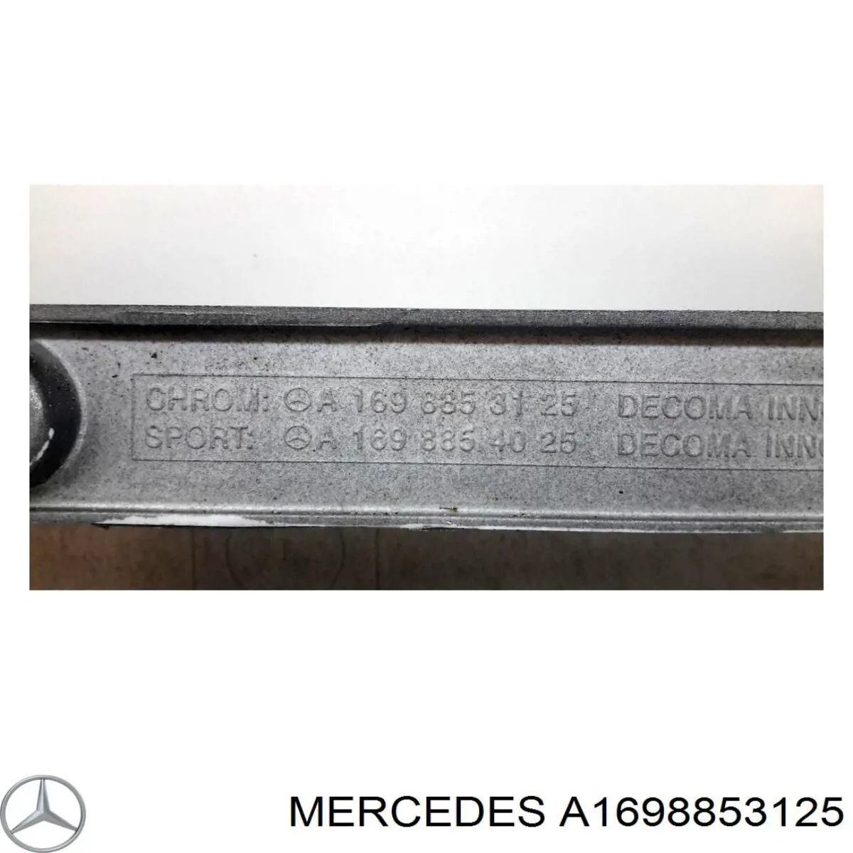 Купити A1698853125 Mercedes Задній бампер