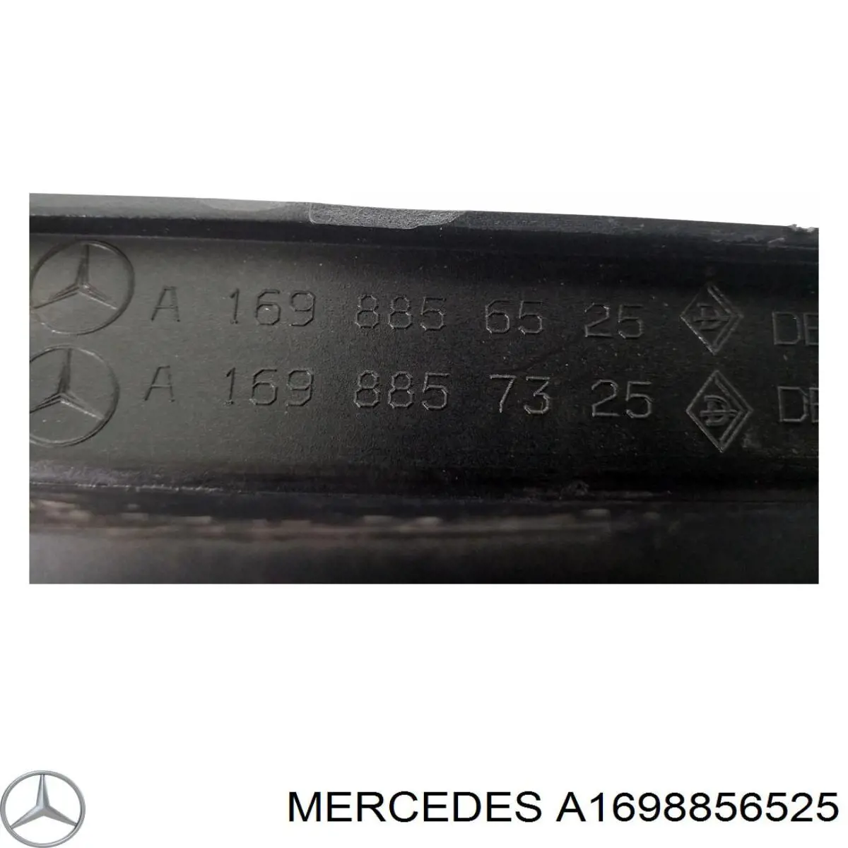 A16988565259999 Mercedes бампер задній