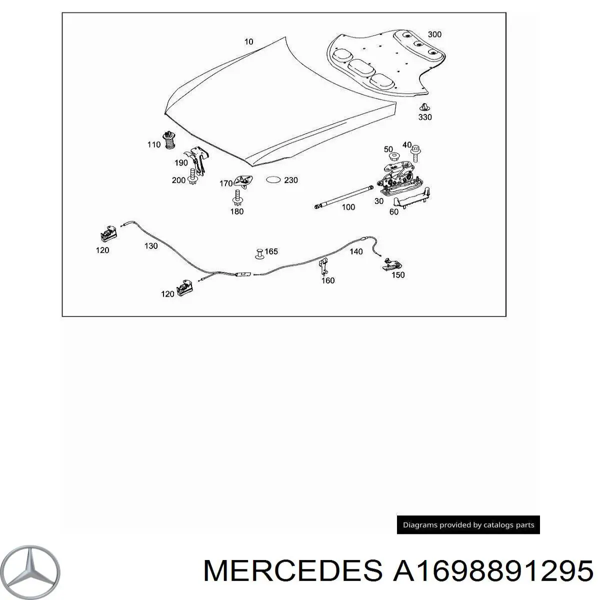 Купити A2048891995 Mercedes 