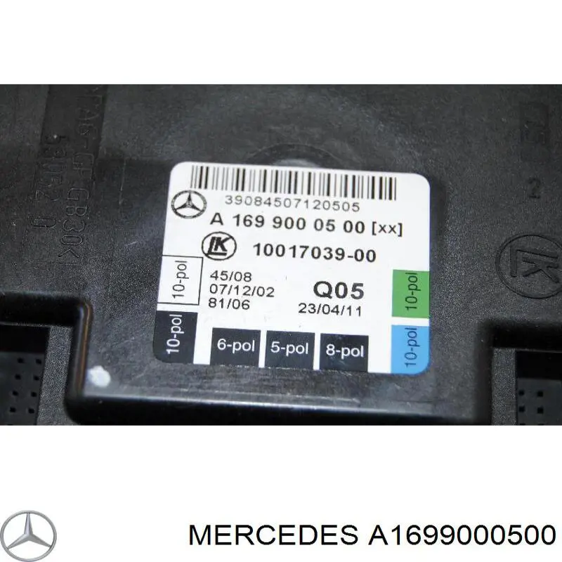 Блок комфорту передніх дверей Mercedes A1698202985