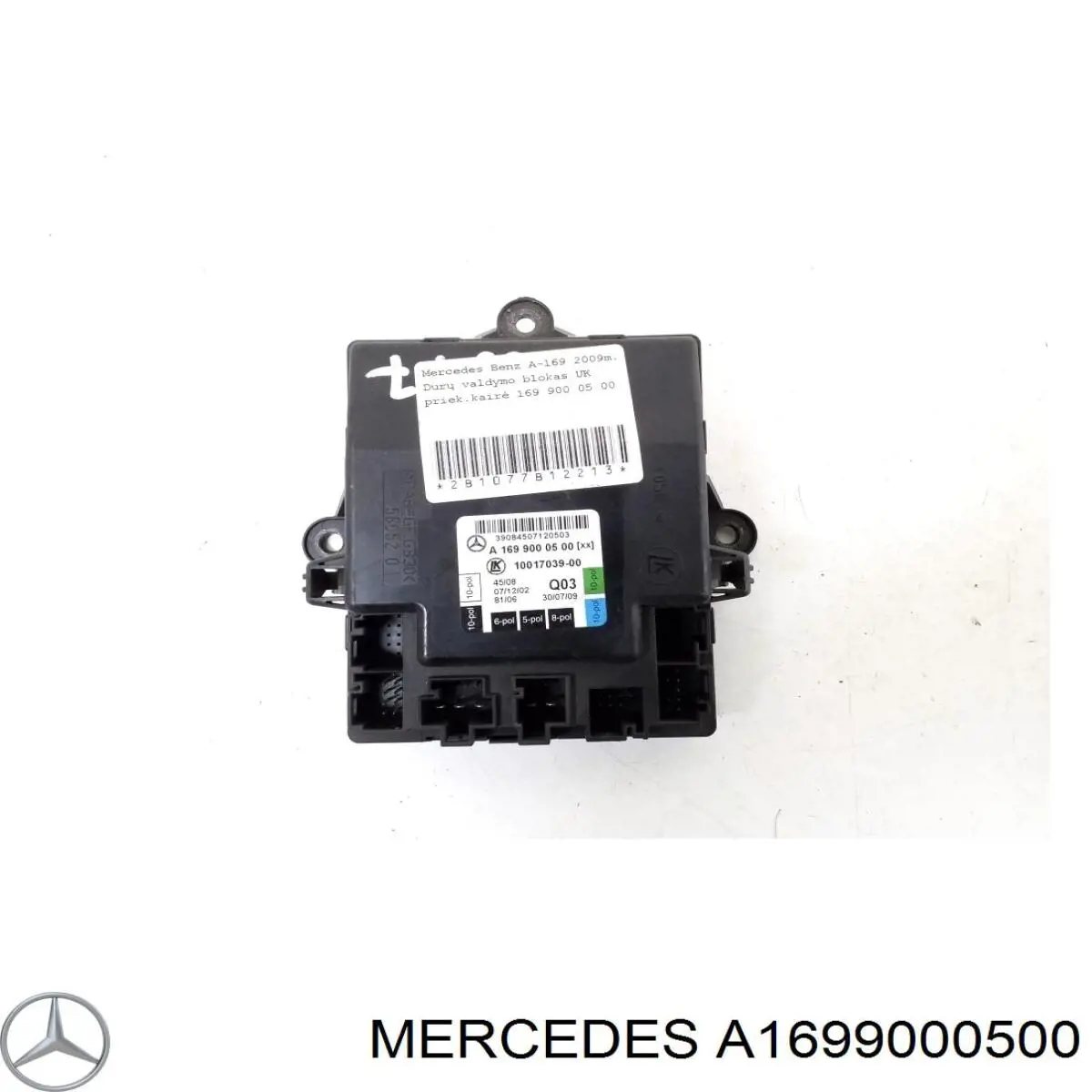 Блок комфорту передніх дверей A1698202985 Mercedes