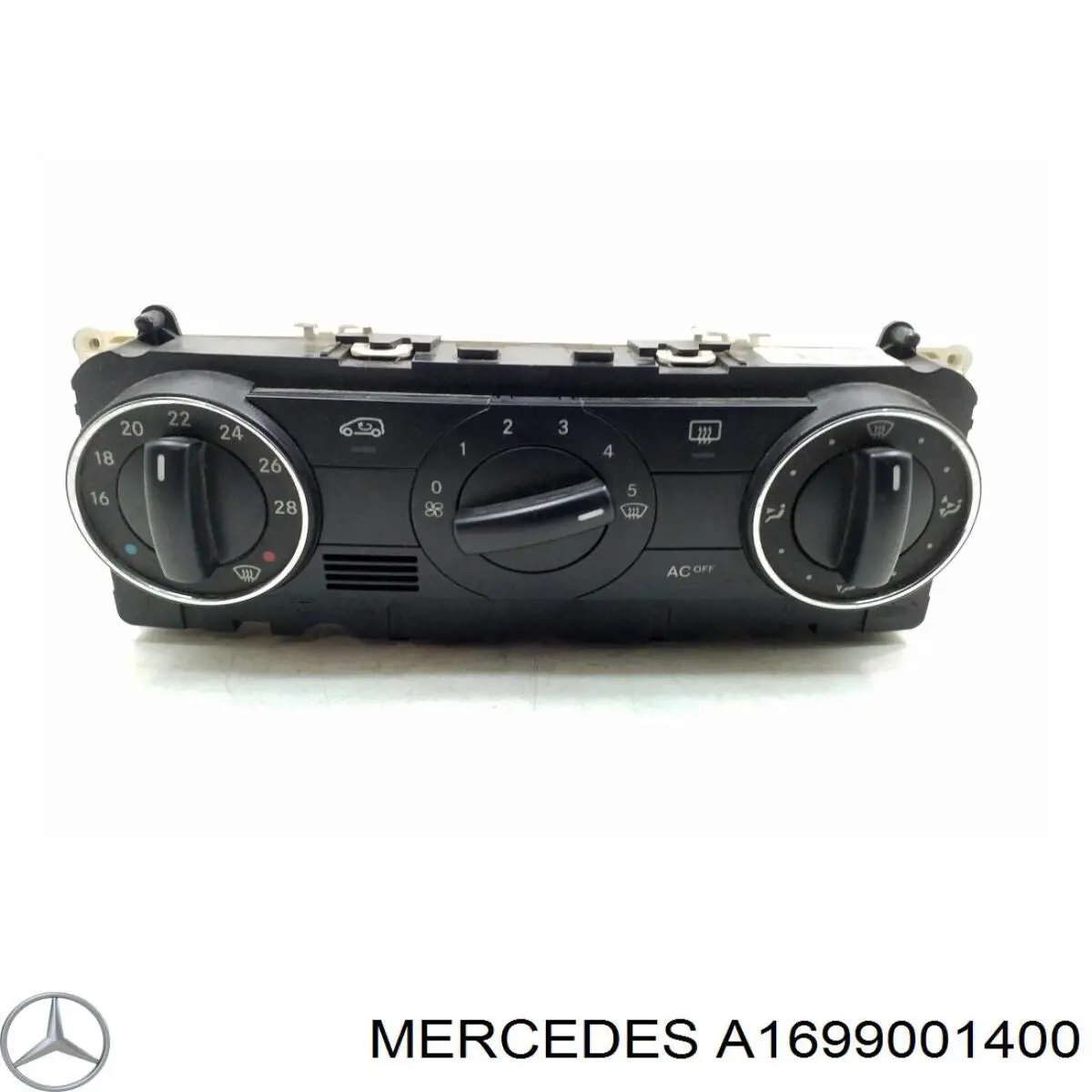 Блок управління кондиціонером A1698302285 Mercedes
