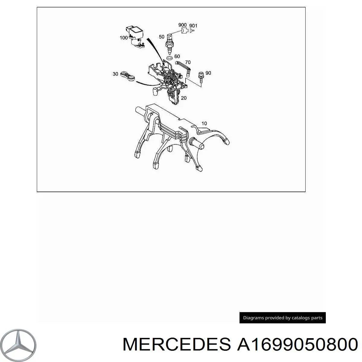  Mercedes A1699050800 ціна, від 84.46 USD